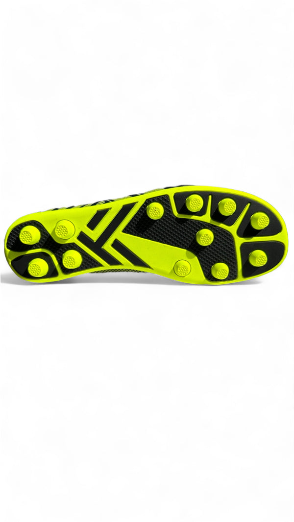 FREE KICKZ "PRIMO" FG CLEAT (BLACK/NEON YELLOW)