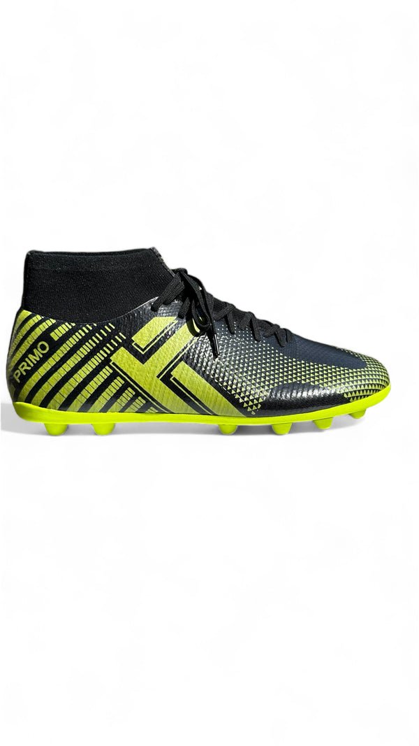 FREE KICKZ "PRIMO" FG CLEAT (BLACK/NEON YELLOW)