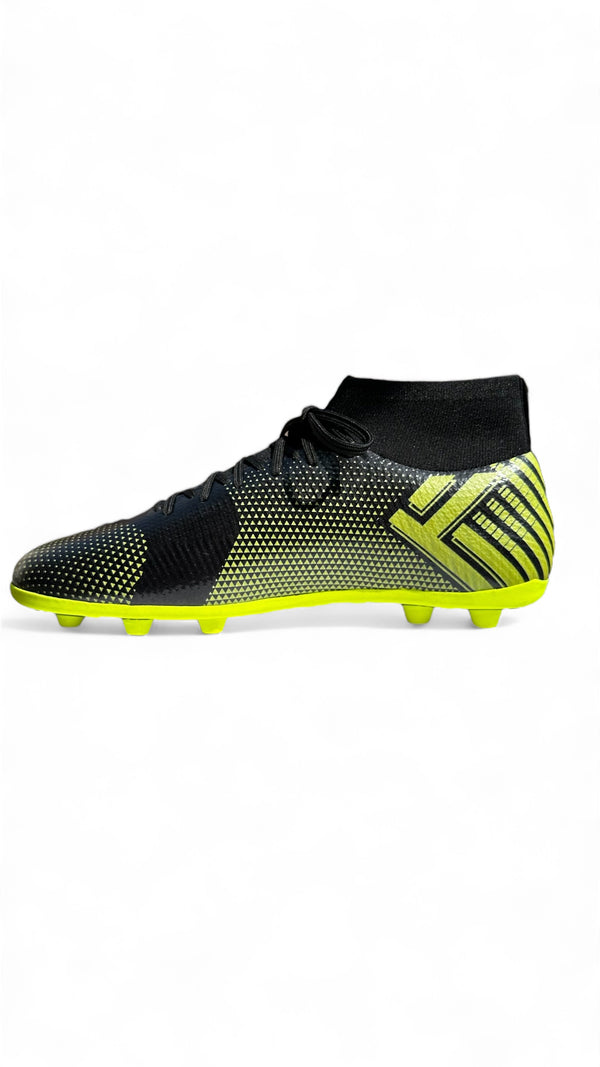 FREE KICKZ "PRIMO" FG CLEAT (BLACK/NEON YELLOW)