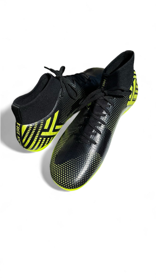 FREE KICKZ "PRIMO" FG CLEAT (BLACK/NEON YELLOW)