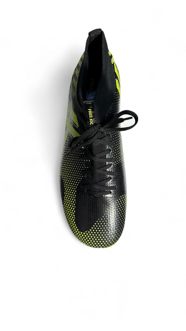 FREE KICKZ "PRIMO" FG CLEAT (BLACK/NEON YELLOW)